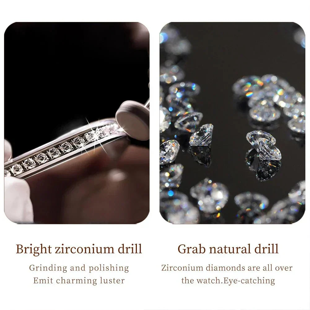 Diamond Éclat - Luxe római számlapos kvarcóra