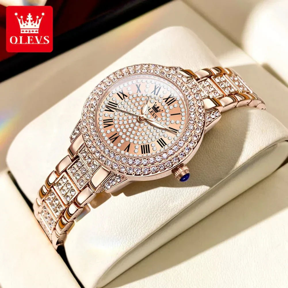 Diamond Éclat - Luxe római számlapos kvarcóra