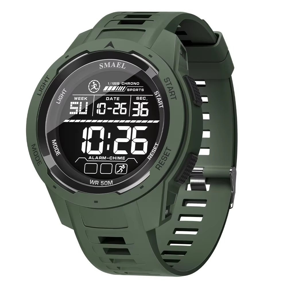 Hev stilen din med 8105 Digital Sports Watch - 50M vanntett LED-stoppeklokke!