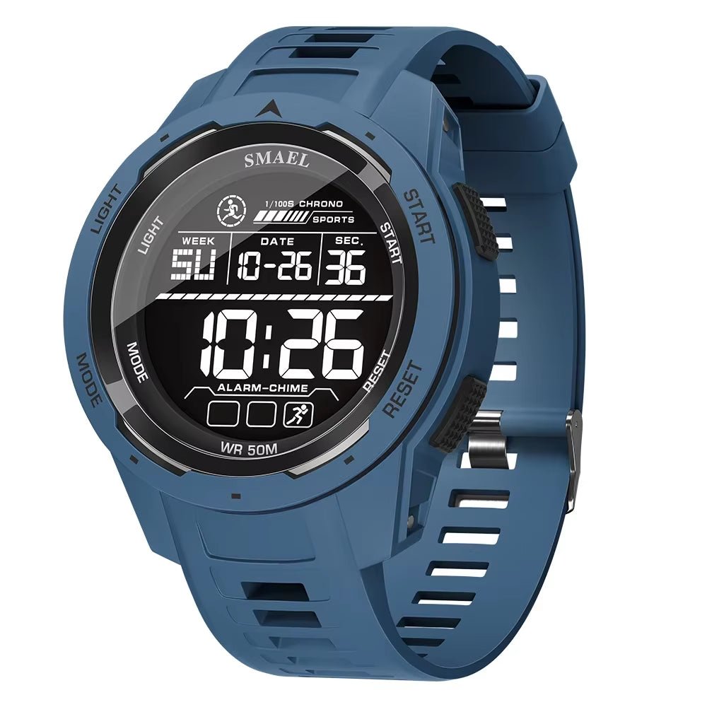 Hev stilen din med 8105 Digital Sports Watch - 50M vanntett LED-stoppeklokke!