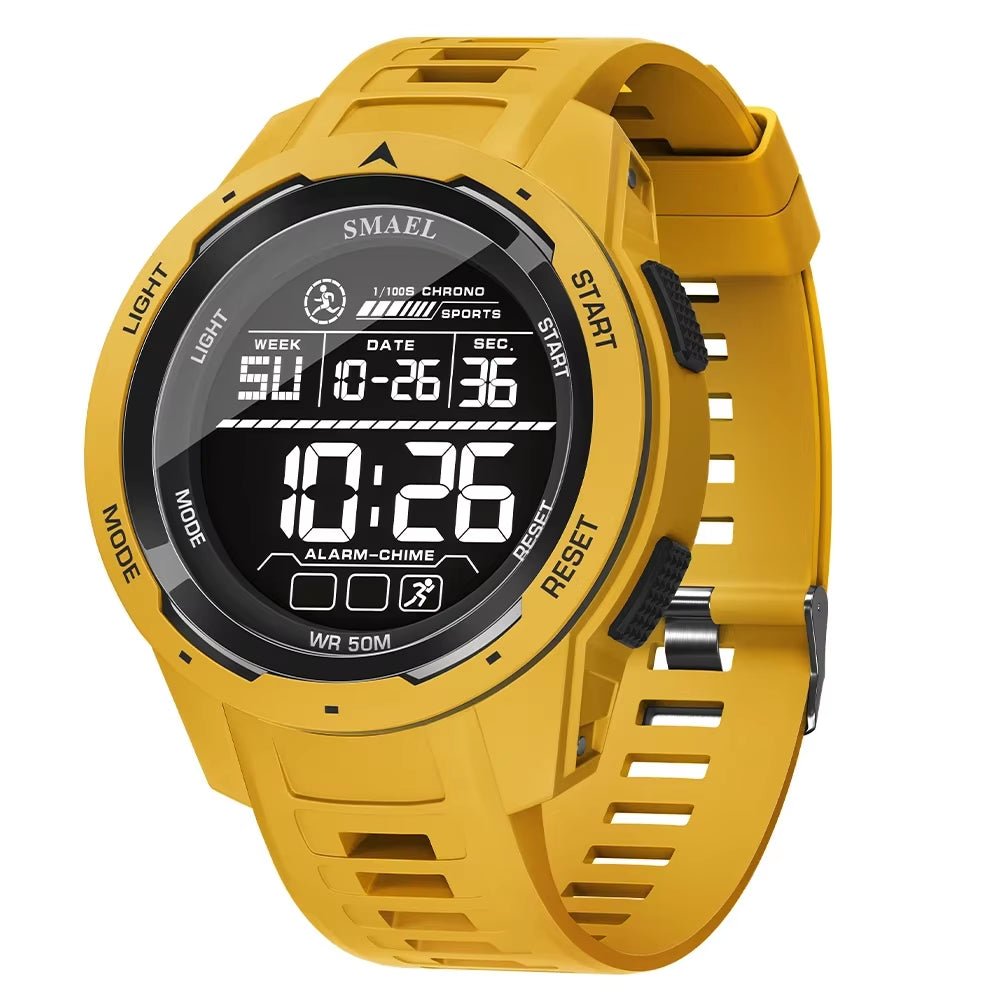 Hev stilen din med 8105 Digital Sports Watch - 50M vanntett LED-stoppeklokke!