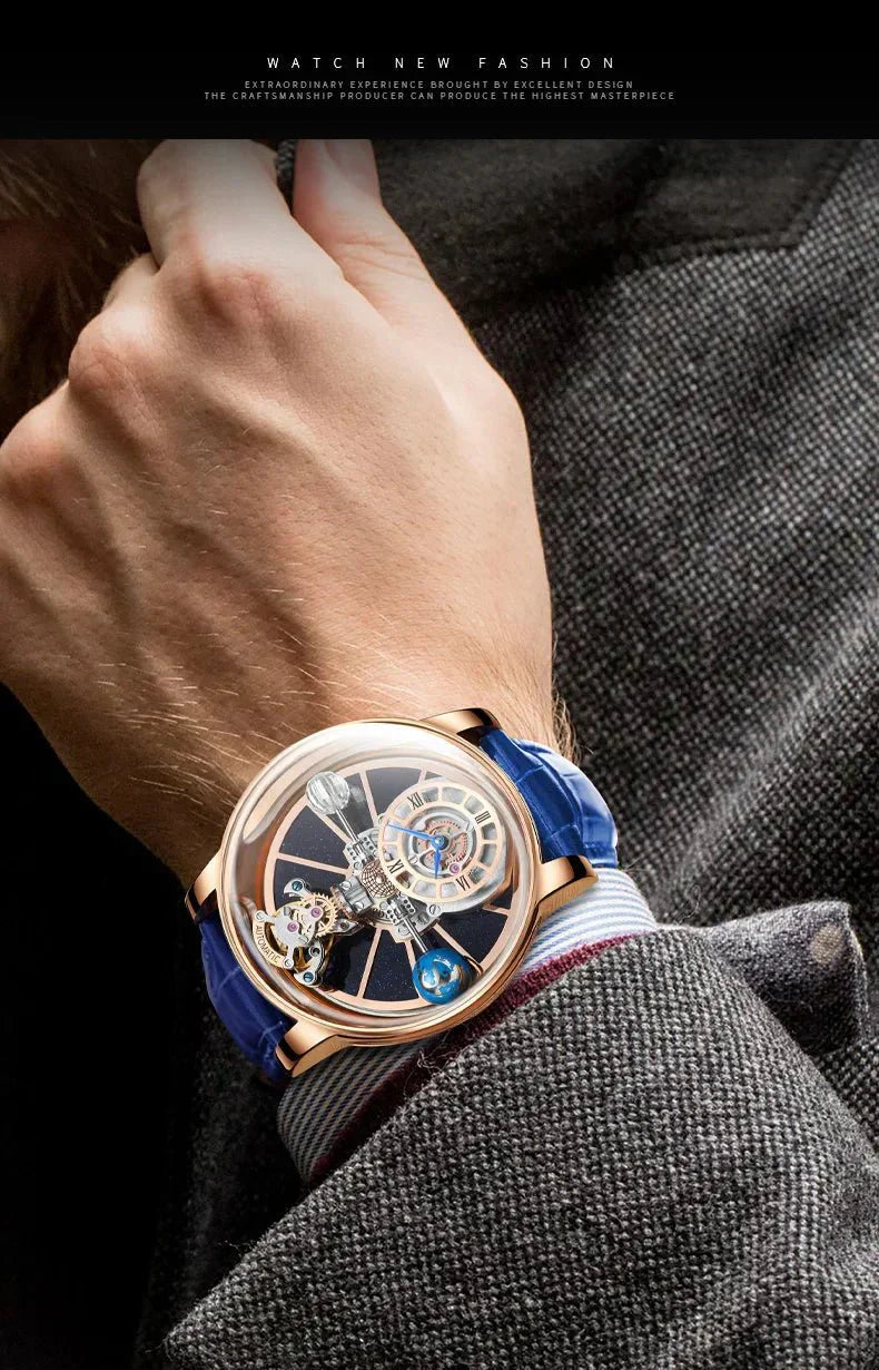 Πολυτελές ρολόι Galactic Pioneer Chronograph Tourbillon