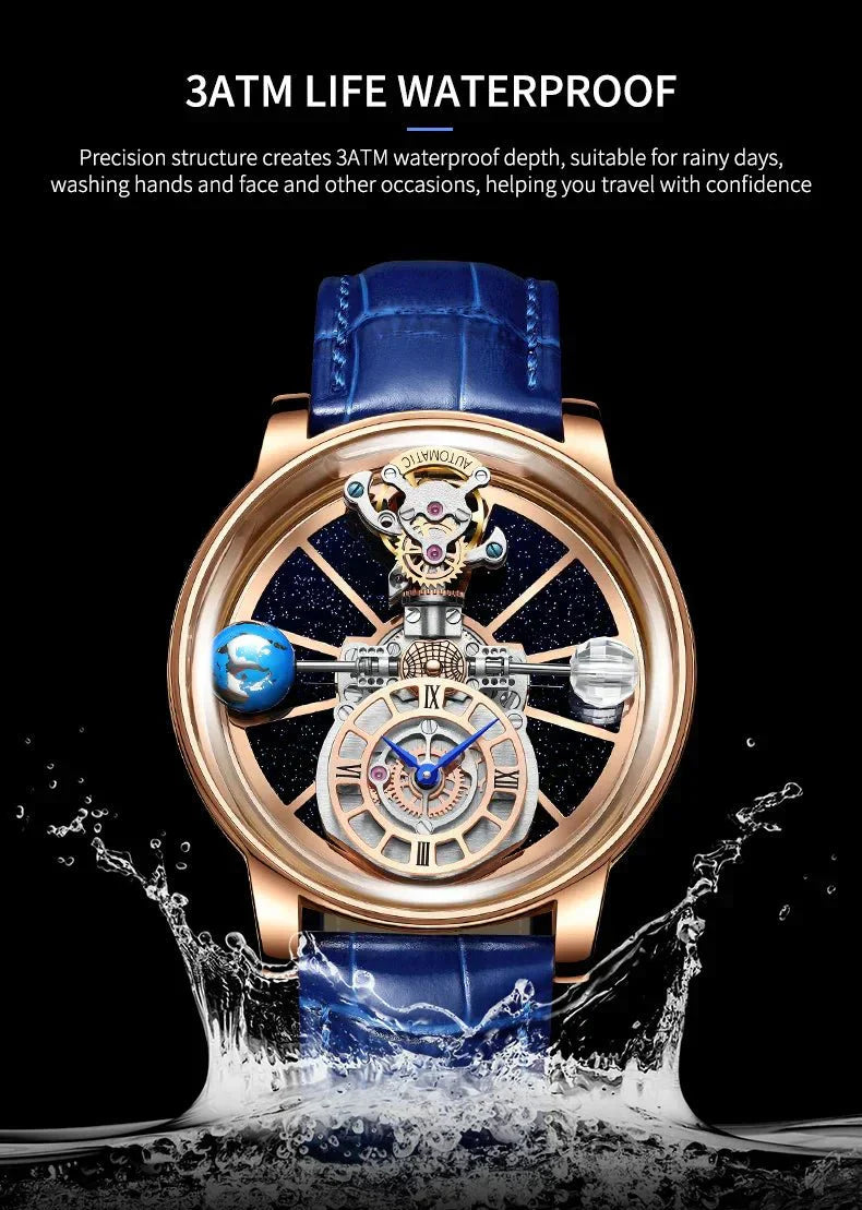 Πολυτελές ρολόι Galactic Pioneer Chronograph Tourbillon