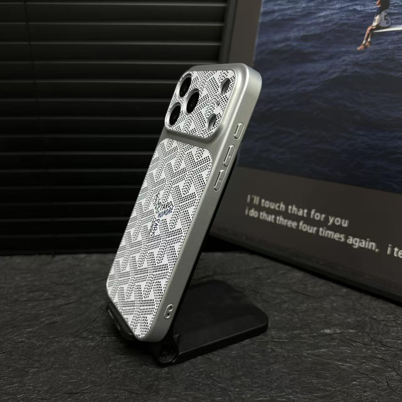 Estuche con textura en relieve elegante G-Y para iPhone