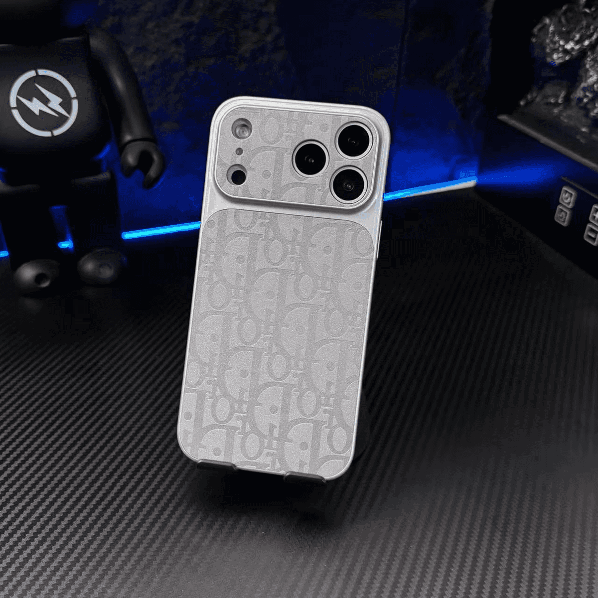 Elegante Monogram iPhone-deksler