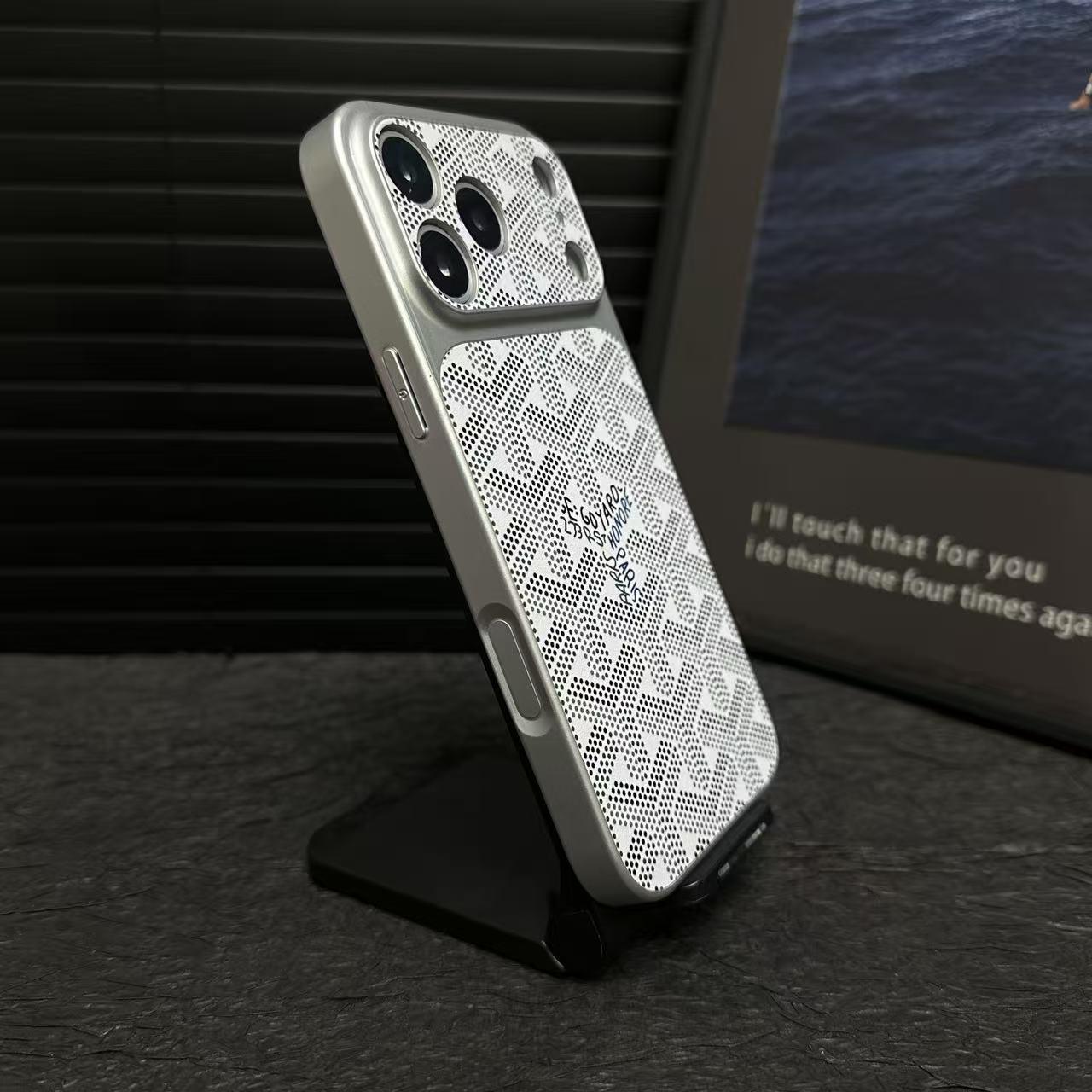 Estuche con textura en relieve elegante G-Y para iPhone