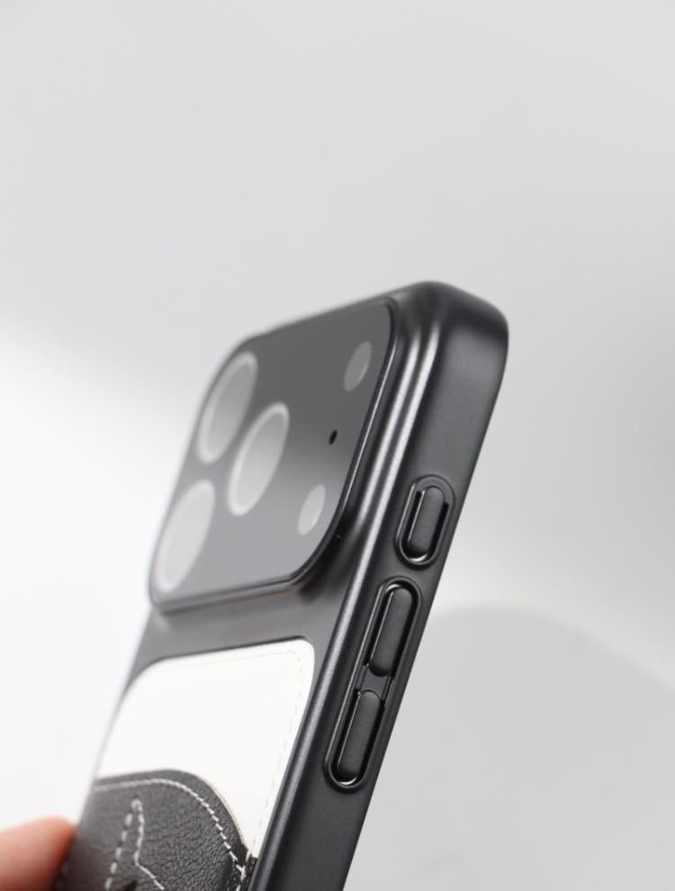 2026 Ny Premium Leather Card Slot iPhone-deksel – Limited Edition Year of the Horse
