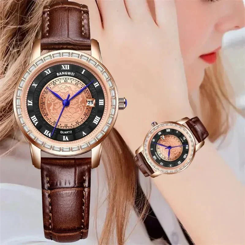 Lige Elegance Chronograph – Luksus sportsklokke for kvinner