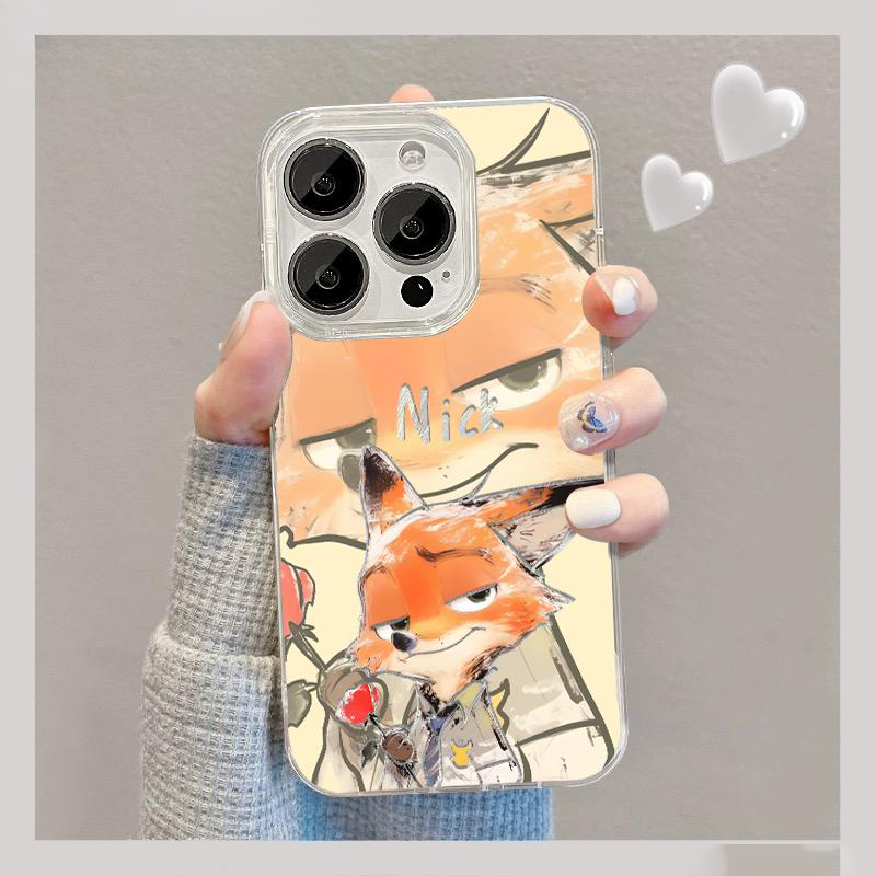 Conjunto de capas para iPhone inspiradas em Zootopia – Judy Hopps & Nick Wilde