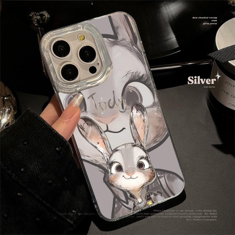 Conjunto de capas para iPhone inspiradas em Zootopia – Judy Hopps & Nick Wilde