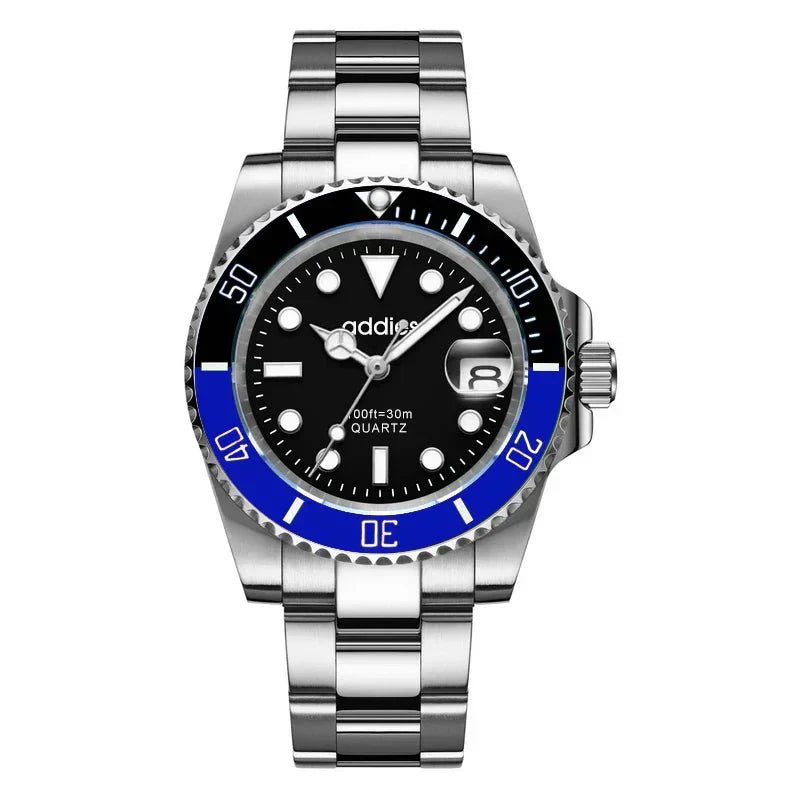TitanX Elite menns Quartz Sport Watch – Luksus 30M vanntett rustfritt stål dykkerur | Relógio Masculino