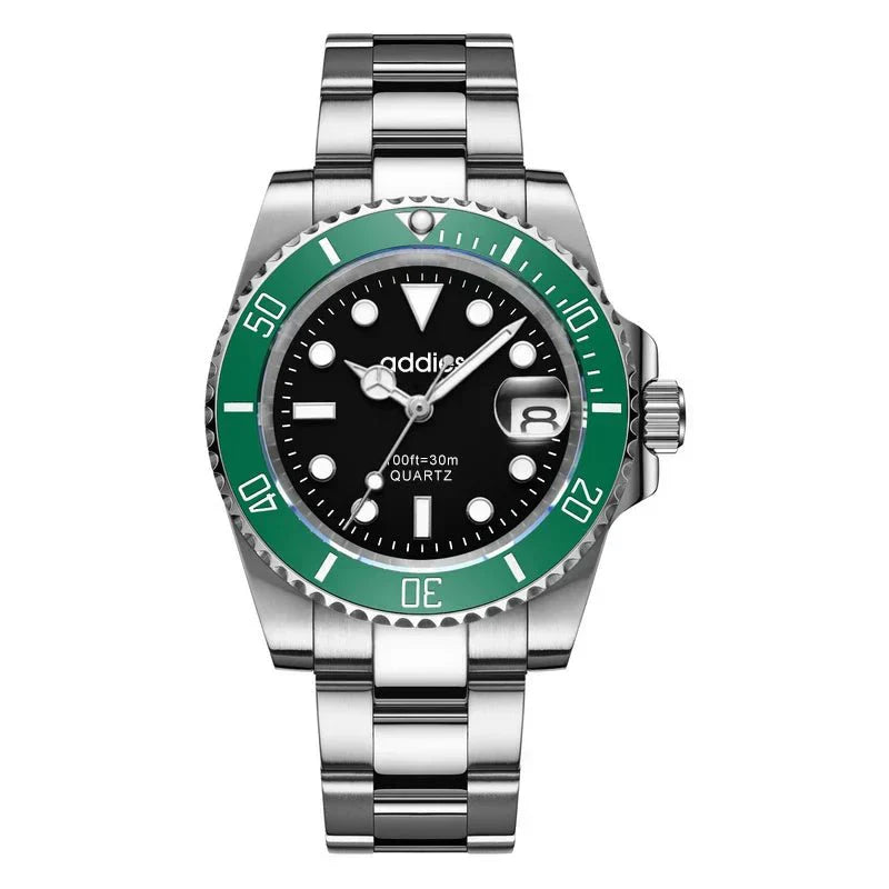 TitanX Elite menns Quartz Sport Watch – Luksus 30M vanntett rustfritt stål dykkerur | Relógio Masculino