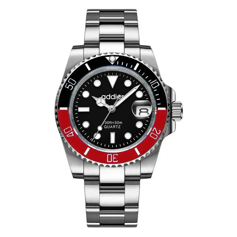 TitanX Elite menns Quartz Sport Watch – Luksus 30M vanntett rustfritt stål dykkerur | Relógio Masculino