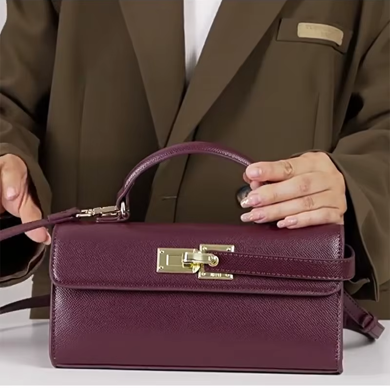 Πολυτελής μάρκας Lock Design Tote Bag